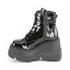 DemoniaCult - SHAKER52 Plattformstiefel - Schwarz Product image